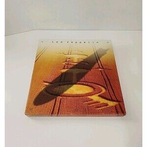 Complete Led Zeppelin 4 CD Box Set W/24 Page Booklet Color  1990 Vintage